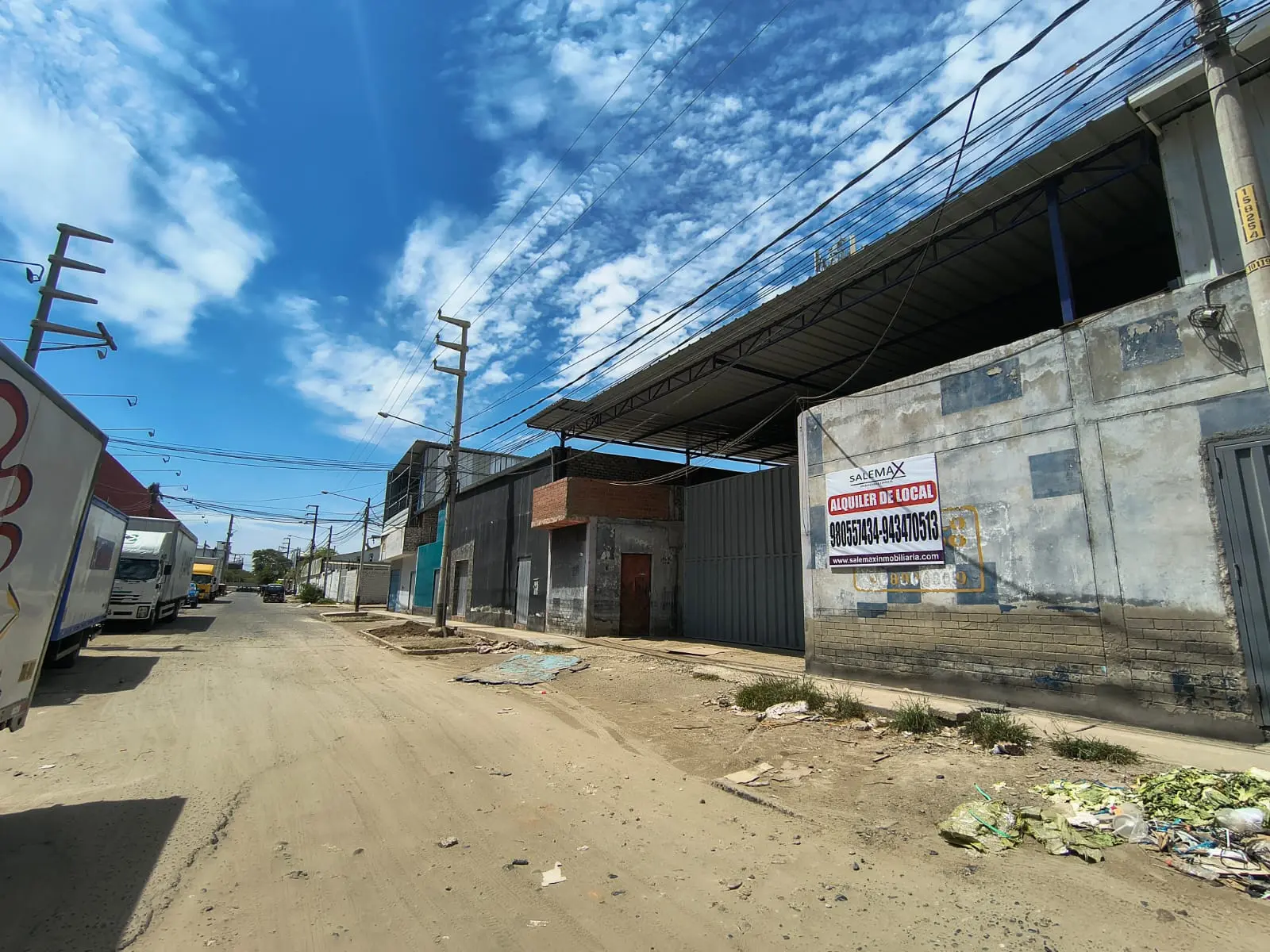 AMPLIO  LOCAL EN   ALQUILER - ZONA INDUSTRIAL - PIURA